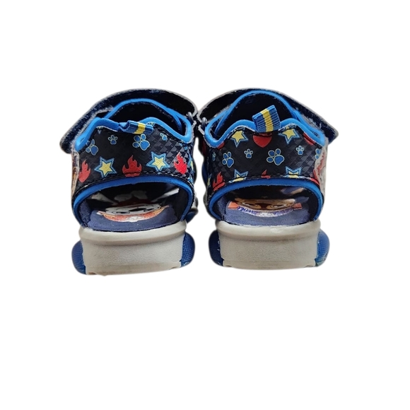 Nickelodeon Paw Patrol Sandals LED Light UP Chase Marshall Closed Toe Water Shoe - Picture 5 of 13